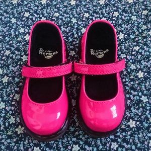 Hot pink Dr. Martens - toddler